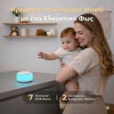 Ηχείο λευκού θορύβου μωρού με φωτάκι νυκτός